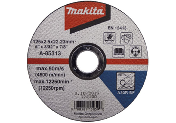 100 x 2.5 x 16mm Đá mài cho kim loại Makita D-18655