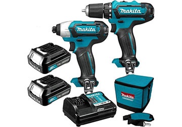 10.8V Bộ máy bắt vít dùng pin Makita CLX201S 10.8V Bộ máy bắt vít dùng pin Makita CLX201S