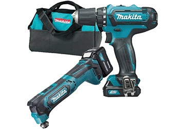 12V Bộ máy khoan vặn vít, máy cắt dùng pin Makita CLX206SX1 12V Bộ máy khoan vặn vít, máy cắt dùng pin Makita CLX206SX1