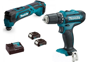 12V Bộ máy khoan vặn vít, máy cắt dùng pin Makita CLX206SX1 12V Bộ máy khoan vặn vít, máy cắt dùng pin Makita CLX206SX1