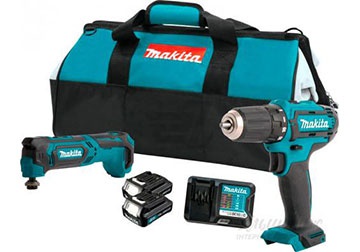 12V Bộ máy khoan vặn vít, máy cắt dùng pin Makita CLX206SX1 12V Bộ máy khoan vặn vít, máy cắt dùng pin Makita CLX206SX1