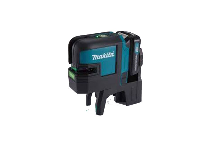 12V Máy cân mực laser xanh 4 tia dùng pin Makita SK106GD