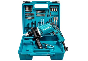 16mm Bộ máy khoan 74 chi tiết Makita HP1630X100 16mm Bộ máy khoan 74 chi tiết Makita HP1630X100