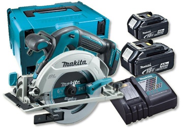 18V Máy cưa đĩa dùng pin 165mm Makita DHS680RMJ 18V Máy cưa đĩa dùng pin 165mm Makita DHS680RMJ