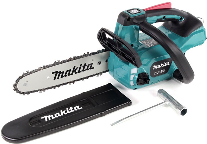 18V Máy cưa xích dùng pin 250mm Makita DUC254 18V Máy cưa xích dùng pin 250mm Makita DUC254