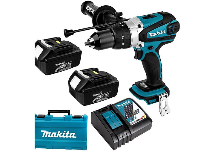 18V Máy khoan vặn vít dùng pin Makita DHP485 18V Máy khoan vặn vít dùng pin Makita DHP485