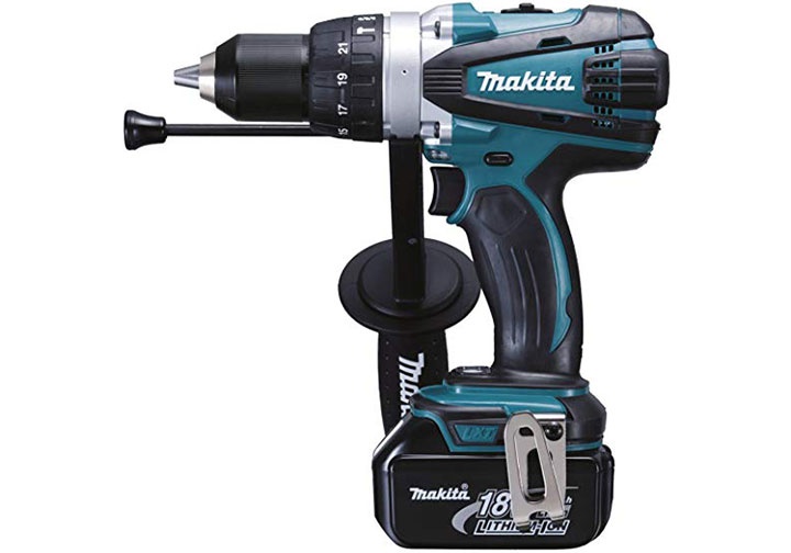 18V Máy khoan vặn vít dùng pin Makita DHP485 18V Máy khoan vặn vít dùng pin Makita DHP485