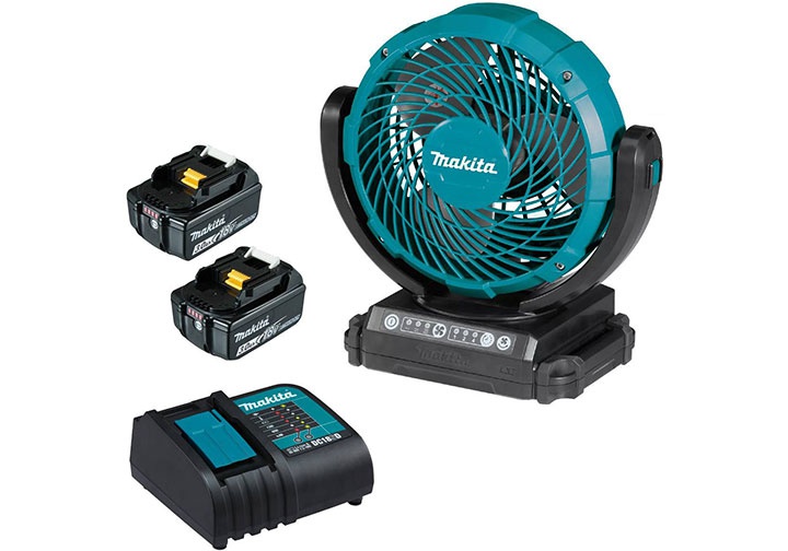 18V Quạt làm mát dùng pin và điện Makita DCF102 18V Quạt làm mát dùng pin và điện Makita DCF102