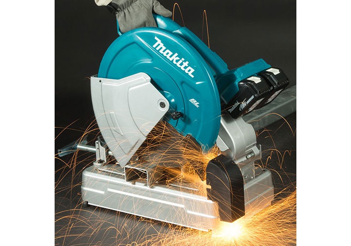 18Vx2 Máy cắt sắt dùng pin 355mm Makita DLW140 18Vx2 Máy cắt sắt dùng pin 355mm Makita DLW140