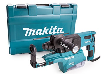 26mm Máy khoan đa năng tự hút bụi 800W Makita HR2650 26mm Máy khoan đa năng tự hút bụi 800W Makita HR2650