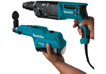 26mm Máy khoan đa năng tự hút bụi 800W Makita HR2651 26mm Máy khoan đa năng tự hút bụi 800W Makita HR2651