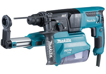 26mm Máy khoan đa năng tự hút bụi 800W Makita HR2651T 26mm Máy khoan đa năng tự hút bụi 800W Makita HR2651T