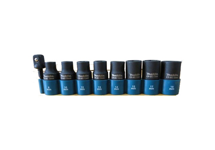 3/8" Bộ tuýp 9 chi tiết Makita B-55778 3/8" Bộ tuýp 9 chi tiết Makita B-55778
