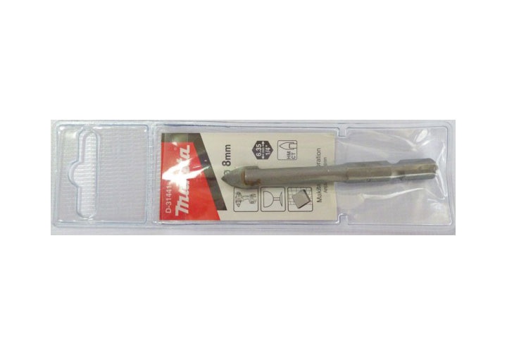 8x70mm Mũi khoan thủy tinh chuôi lục giác Makita D-31441 8x70mm Mũi khoan thủy tinh chuôi lục giác Makita D-31441